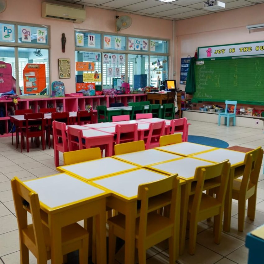 ica kinder classroom