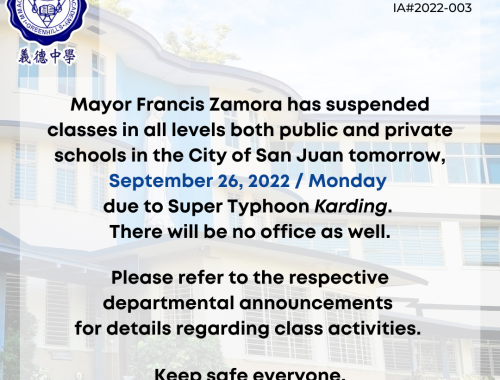 Class and Work Suspension