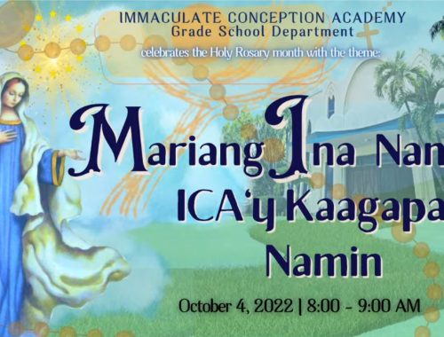 Grade School Opening of the Month of the Holy Rosary and Mission