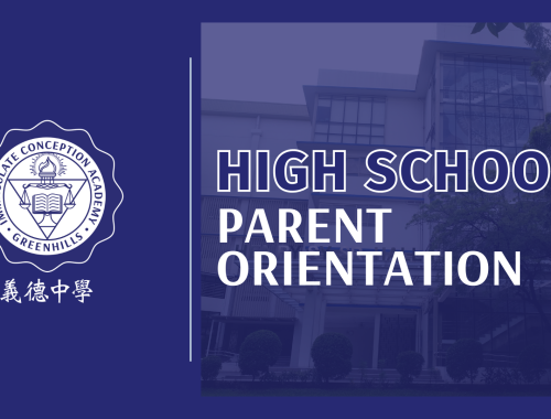 High School Parent Orientation